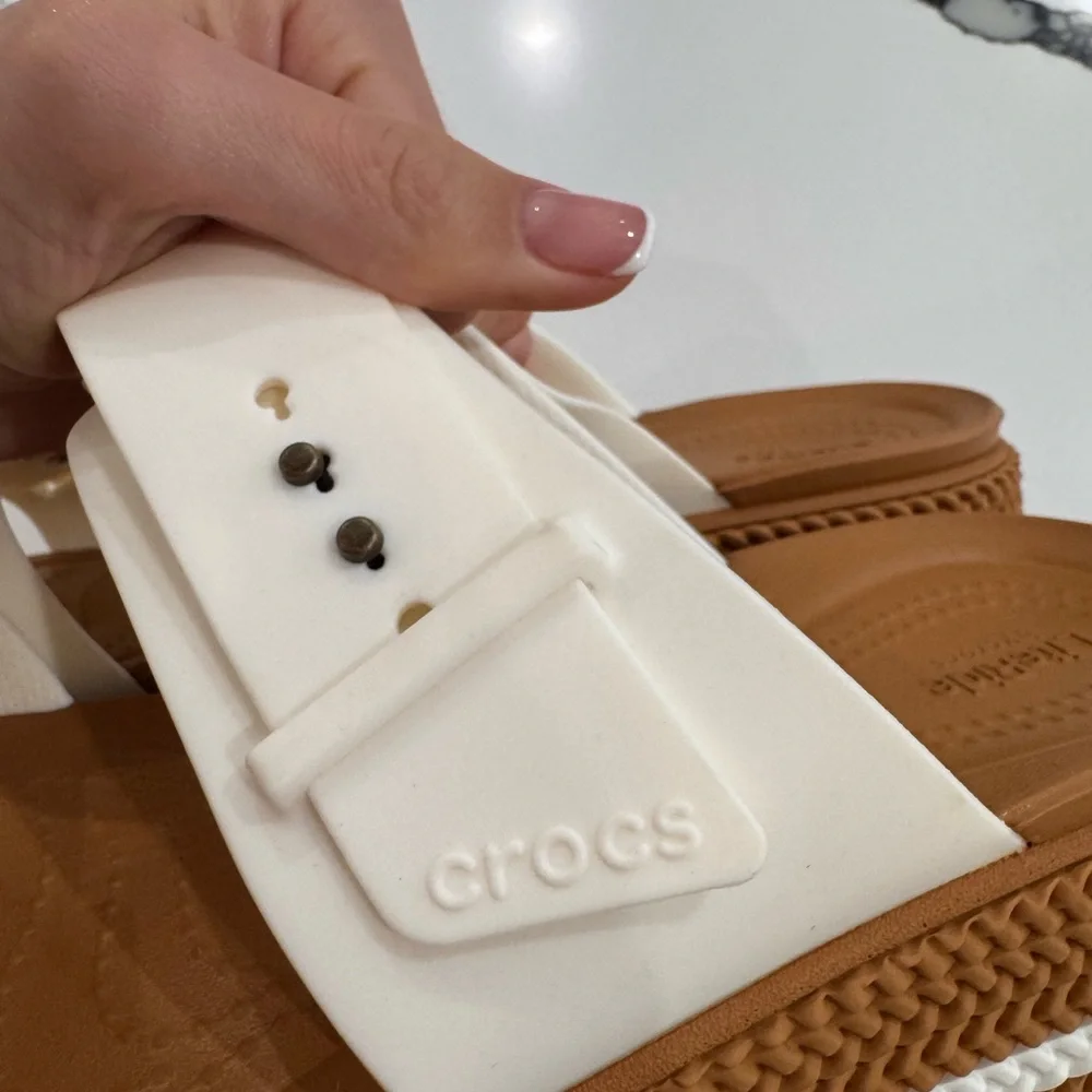 CROCS Brooklyn Wedge Sandals - Picture 3 of 4